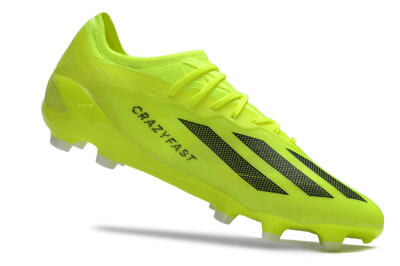 Adidas X Crazyfast.1 FG Low-Tops Football Boots - Yellow/Black