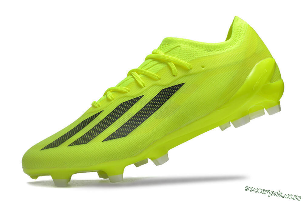 Adidas X Crazyfast.1 FG Low-Tops Football Boots - Yellow/Black 5