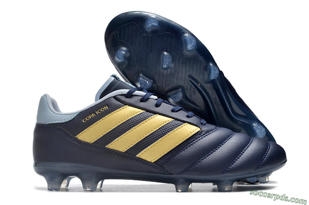 Adidas Copa Mundial.1 FG Low-Tops Football Boots - Blue/Gold 1