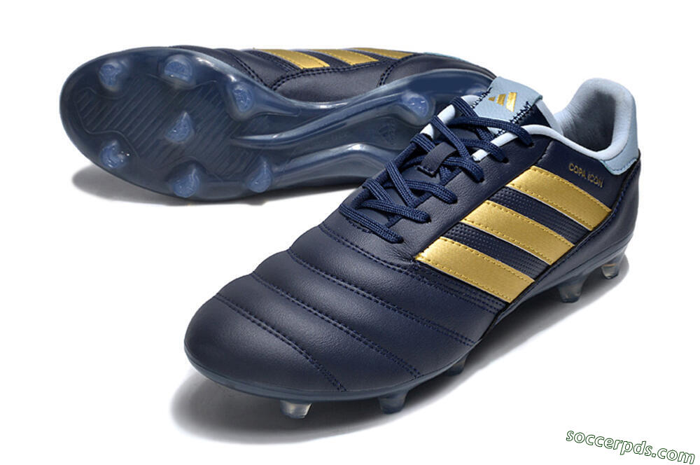 Adidas Copa Mundial.1 FG Low-Tops Football Boots - Blue/Gold 3