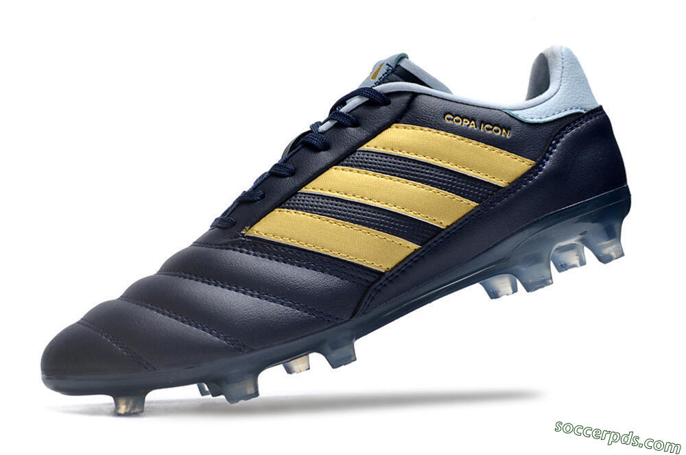 Adidas Copa Mundial.1 FG Low-Tops Football Boots - Blue/Gold 5