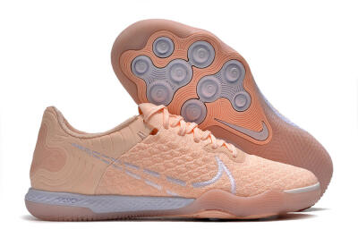 Nike React Gato IC Low-Tops Football Shoes - Pink/White