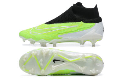 Nike Phantom GX Elite DF FG High-Tops Football Boots - Green/Black/Yellow/White