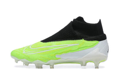 Nike Phantom GX Elite DF FG High-Tops Football Boots - Green/Black/Yellow/White