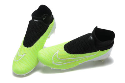 Nike Phantom GX Elite DF FG High-Tops Football Boots - Green/Black/Yellow/White