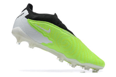 Nike Phantom GX Elite FG Low-Tops Football Boots - Green/Black/Yellow/White