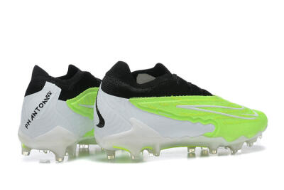 Nike Phantom GX Elite FG Low-Tops Football Boots - Green/Black/Yellow/White