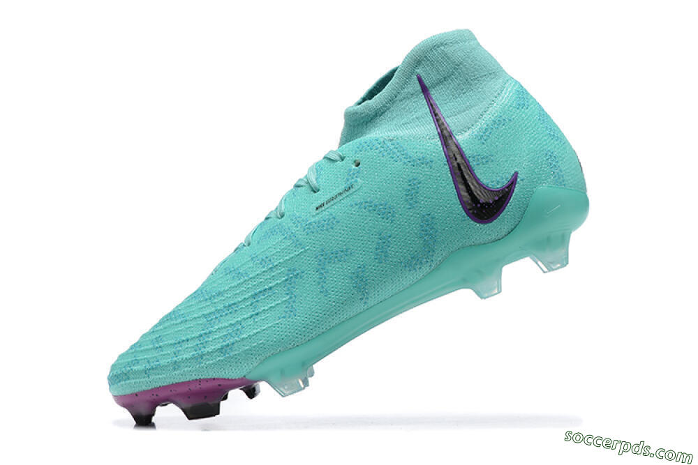 Nike Phantom Luna Elite FG High-Tops Football Boots - Blue/Black/Purple 8