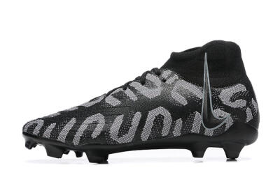 Nike Phantom Luna Elite FG High-Tops Football Boots - Black/Grey