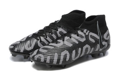 Nike Phantom Luna Elite FG High-Tops Football Boots - Black/Grey