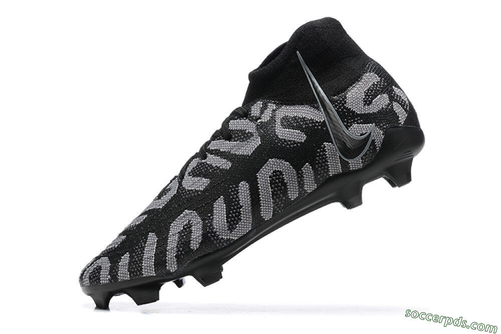 Nike Phantom Luna Elite FG High-Tops Football Boots - Black/Grey 8