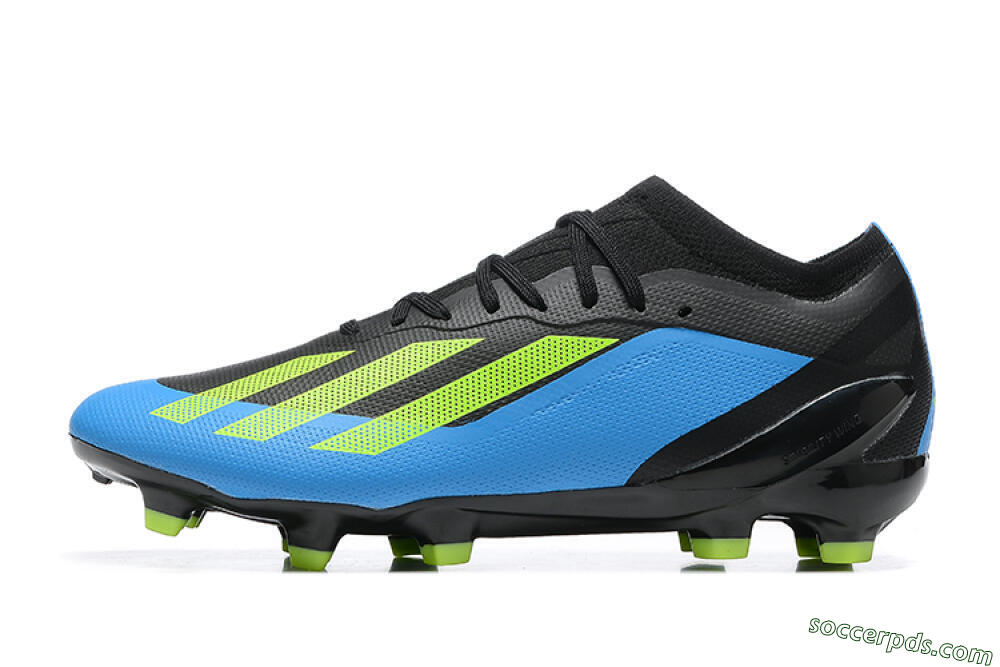 Adidas X Speedportal .1 FG Low-Tops Football Boots - Blue/Black/Yellow 2