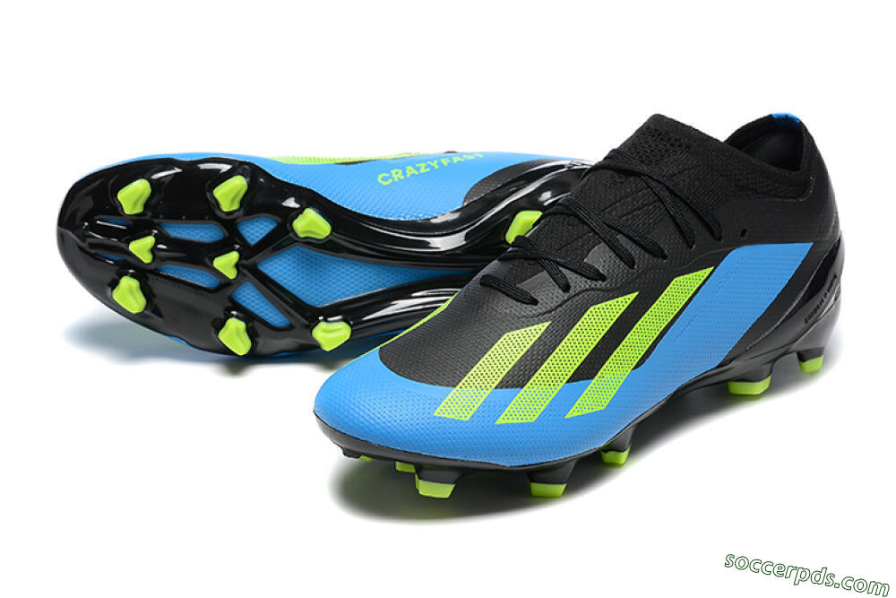 Adidas X Speedportal .1 FG Low-Tops Football Boots - Blue/Black/Yellow 3