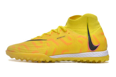 Nike Phantom Luna Elite NU TF High-Tops Football Shoes - Yellow/Red/Black