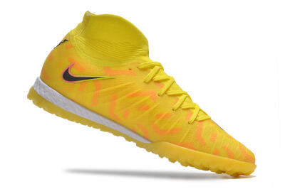 Nike Phantom Luna Elite NU TF High-Tops Football Shoes - Yellow/Red/Black