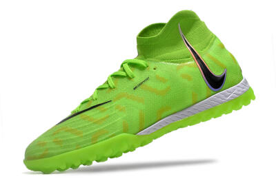 Nike Phantom Luna Elite NU TF High-Tops Football Shoes - Green/Yellow/Black