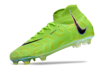 Nike Phantom Luna Elite FG High-Tops Football Boots - Green/Black/White