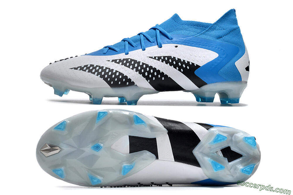 Adidas Predator Accuracy.1 FG High-Tops Football Boots - Blue/Black/White 0