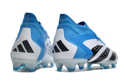 Adidas Predator Accuracy.1 FG High-Tops Football Boots - Blue/Black/White
