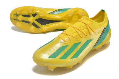 Adidas X Crazyfast.1 FG Low-Tops Football Boots - Yellow/Green/Black