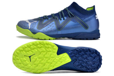 Puma Future Ultimate TF Low-Tops Football Shoes - Blue/White/Yellow