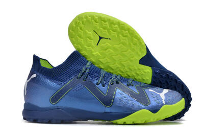 Puma Future Ultimate TF Low-Tops Football Shoes - Blue/White/Yellow