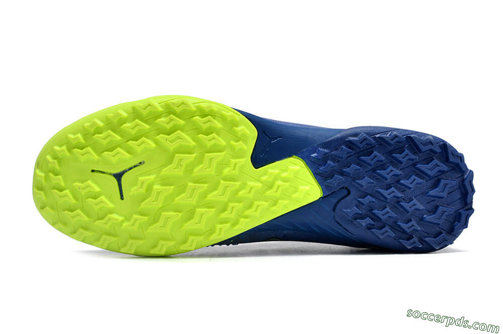 Puma Future Ultimate TF Low-Tops Football Shoes - Blue/White/Yellow 6