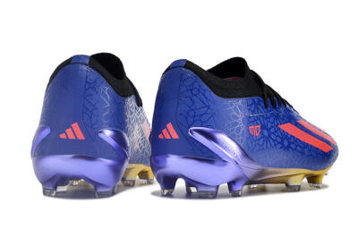 Adidas X Crazyfast.1 Salah FG Low-Tops Football Boots - Blue/Red/Gold