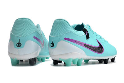 Nike Tiempo Legend X Academy AG Low-Tops Football Boots - Turquoise/Purple/Black