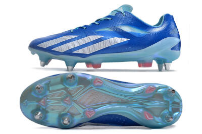 Adidas X Crazyfast.1 SG Low-Tops Football Boots - Blue/White/Red