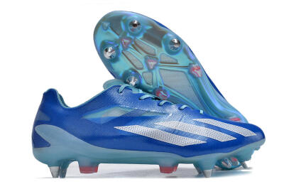 Adidas X Crazyfast.1 SG Low-Tops Football Boots - Blue/White/Red