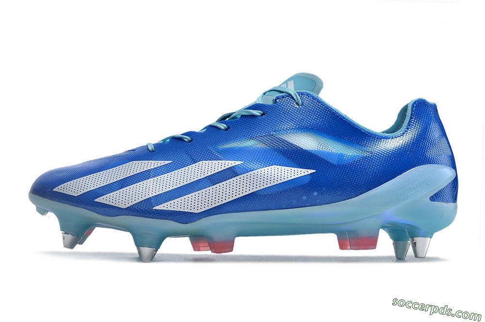 Adidas X Crazyfast.1 SG Low-Tops Football Boots - Blue/White/Red 2