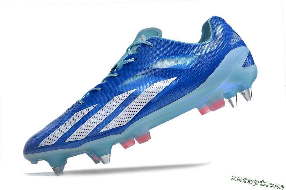 Adidas X Crazyfast.1 SG Low-Tops Football Boots - Blue/White/Red 5