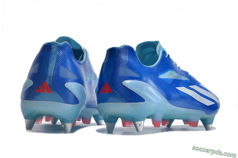 Adidas X Crazyfast.1 SG Low-Tops Football Boots - Blue/White/Red 6