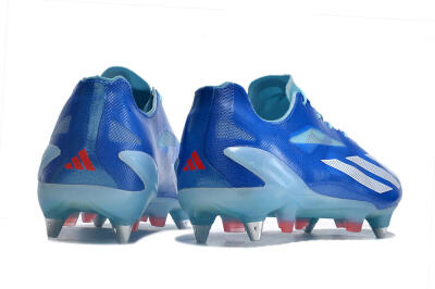 Adidas X Crazyfast.1 SG Low-Tops Football Boots - Blue/White/Red