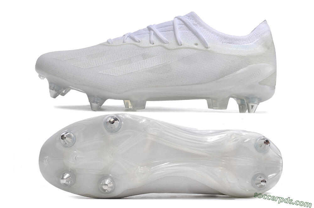Adidas X Crazyfast.1 SG Low-Tops Football Boots - Whtie/White 0