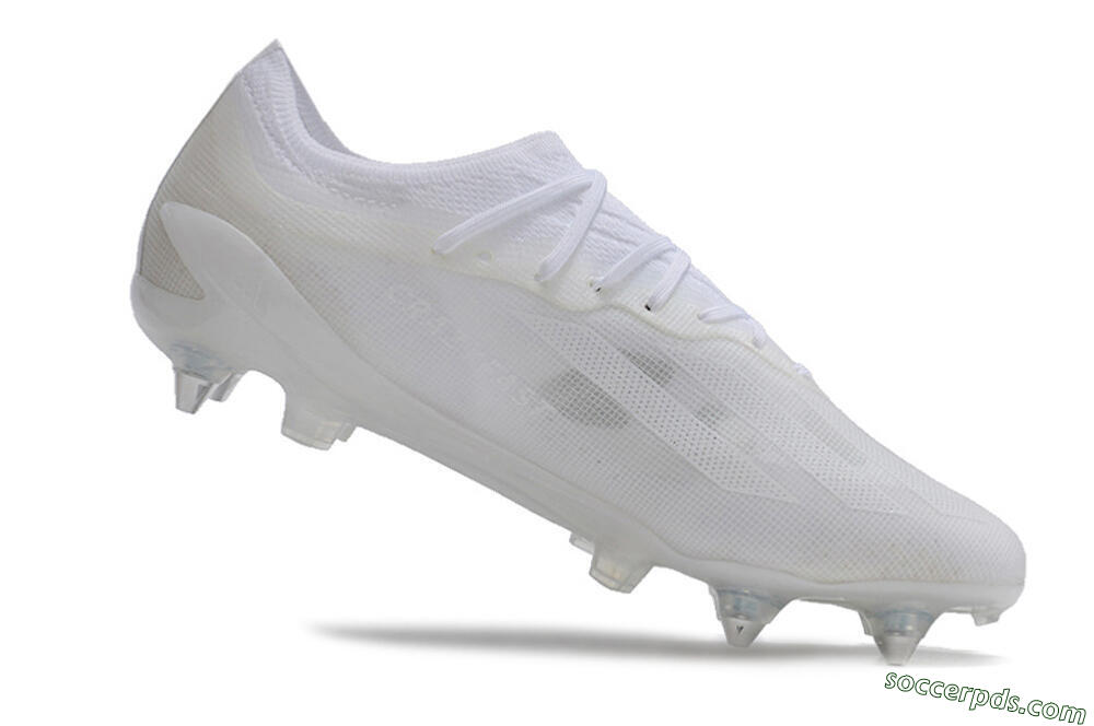 Adidas X Crazyfast.1 SG Low-Tops Football Boots - Whtie/White 4