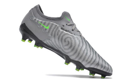 Nike Phantom GX Academy FG Low-Tops Football Boots - Silver/Grey/Black