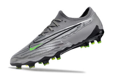 Nike Phantom GX Academy FG Low-Tops Football Boots - Silver/Grey/Black