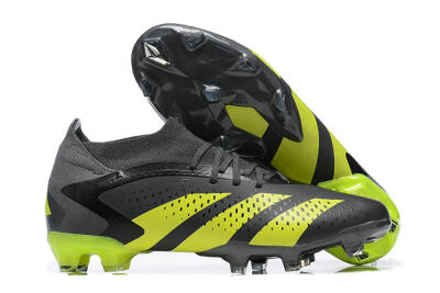 Adidas Predator Accuracy.1 FG High-Tops Football Boots - Black/Yellow
