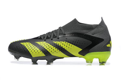 Adidas Predator Accuracy.1 FG High-Tops Football Boots - Black/Yellow