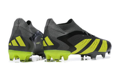 Adidas Predator Accuracy.1 FG High-Tops Football Boots - Black/Yellow