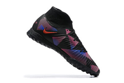 Nike Phantom Luna Elite TF High-Tops Football Shoes - Black/Blue/Red/Pink