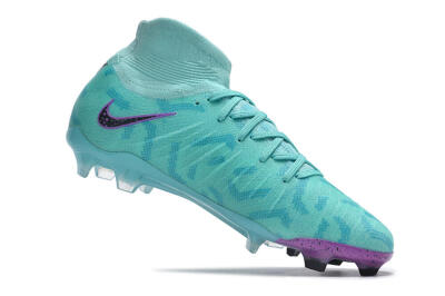 Nike Phantom Luna Elite NU FG High-Tops Football Boots - Jade/Purple/Black