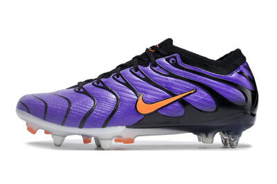 Nike Air Zoom Mercurial Vapor 15 Elite SG Low-Tops Football Boots - Purple/Black/Orange