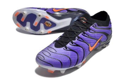 Nike Air Zoom Mercurial Vapor 15 Elite SG Low-Tops Football Boots - Purple/Black/Orange