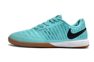 Nike Lunar Gato 2 IC Low-Tops Football Shoes - Jade/Black/White