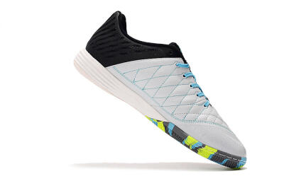 Nike Lunar Gato 2 IC Low-Tops Football Shoes - Black/Blue/Yellow