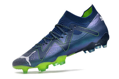 Puma Future Ultimate FG Low-Tops Football Boots - Blue/Black/Yellow