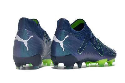 Puma Future Ultimate FG Low-Tops Football Boots - Blue/Black/Yellow